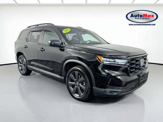 Crystal Black Pearl 2025 Honda Pilot Sport AWD SUV / Crossover All-Wheel Drive Automatic