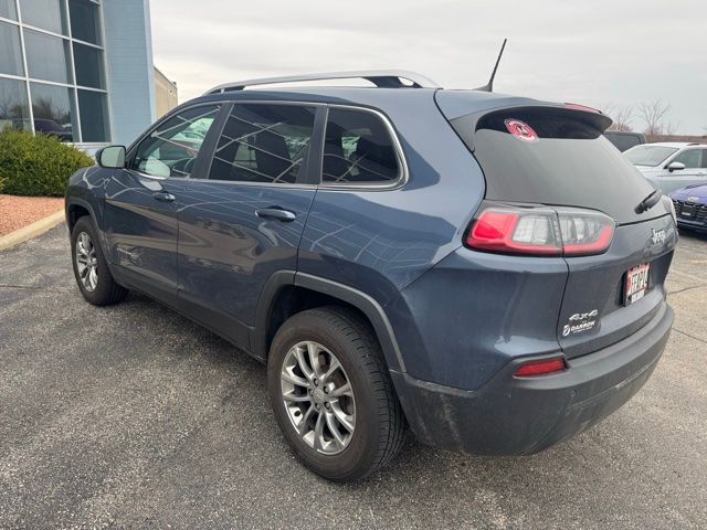 Used 2020 Slate Blue Pearlcoat Jeep Latitude Plus image 4