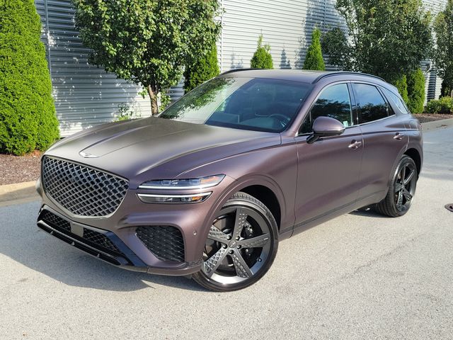 Red (Barossa Burgundy) 2023 Genesis GV70 SUV / Crossover All-Wheel Drive 8-Speed Automatic