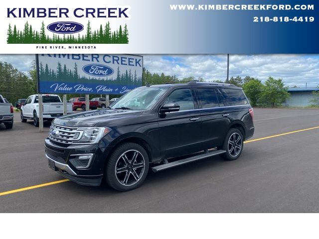 Agate Black Metallic 2019 Ford Expedition SUV / Crossover Four-Wheel Drive Automatic