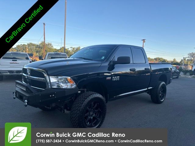 Black Clearcoat 2015 RAM 1500 Pickup Truck Four-Wheel Drive 6-Speed Automatic