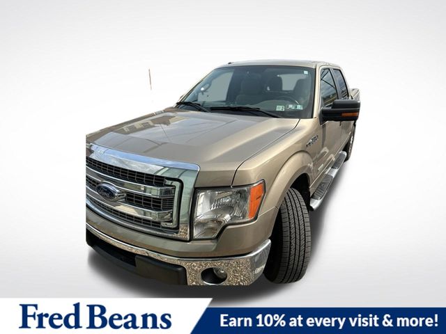 Pale Adobe Metallic 2013 Ford F-150 Pickup Truck Four-Wheel Drive 6-Speed Automatic