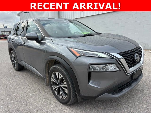 Gray (Gun Metallic) 2023 Nissan Rogue SV FWD SUV / Crossover Front-Wheel Drive Continuously Variable Transmission