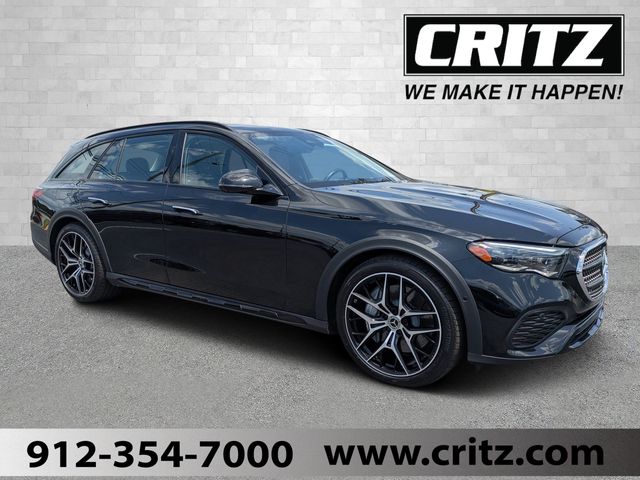 Black 2026 Mercedes-Benz E-Class All-Terrain Wagon All-Wheel Drive 9-Speed Automatic