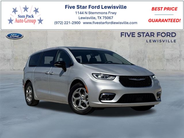 Silver Mist Clearcoat 2024 Chrysler Pacifica Limited FWD Minivan Front-Wheel Drive 9-Speed Automatic
