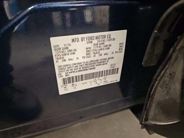 Used 2017 Blue Ford SEL image 34