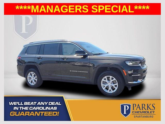 Rocky Mountain Pearlcoat 2023 Jeep Grand Cherokee L SUV / Crossover 4X2 8-Speed Automatic