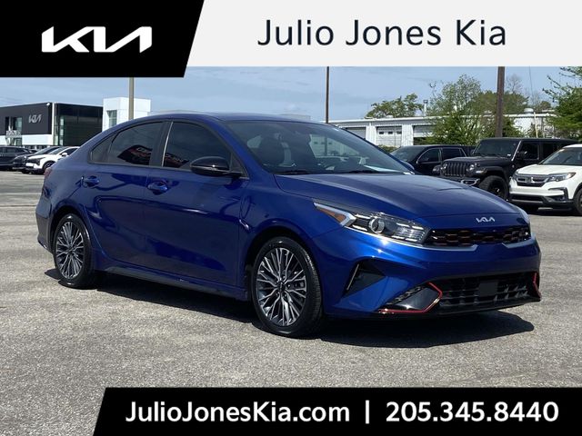 Deep Sea Blue 2024 Kia Forte GT-Line FWD Sedan Front-Wheel Drive Continuously Variable Transmission