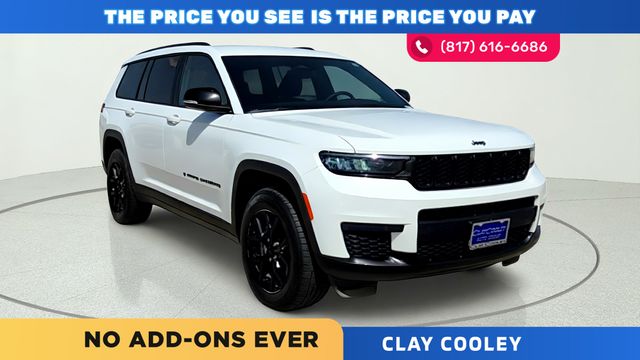Bright White Clearcoat 2024 Jeep Grand Cherokee L SUV / Crossover Four-Wheel Drive 8-Speed Automatic