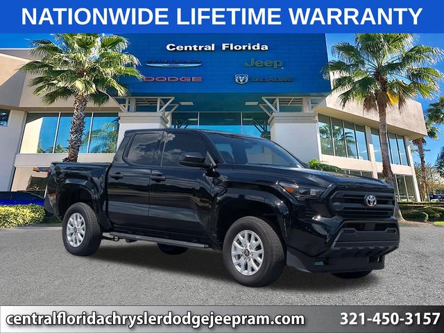 Black 2025 Toyota Tacoma Pickup Truck 4X2 8-Speed Automatic