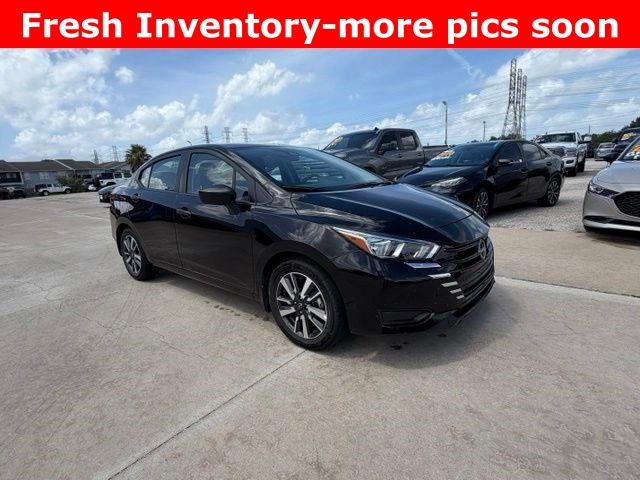 2024 Nissan Versa 1.6 S Black at Baytown Hyundai