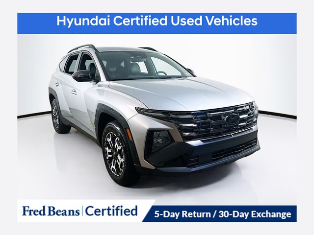 Shimmering Silver 2025 Hyundai Tucson SUV / Crossover All-Wheel Drive 8-Speed Automatic