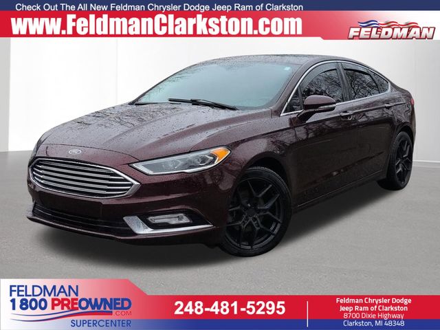 Red (Burgundy Velvet Metallic Tinted Clearcoat) 2017 Ford Fusion SE Sedan Front-Wheel Drive 6-Speed Automatic