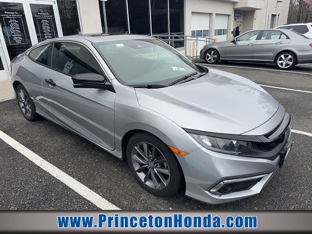 Lunar Silver Metallic 2020 Honda Civic EX Coupe FWD Coupe Front-Wheel Drive Continuously Variable Transmission