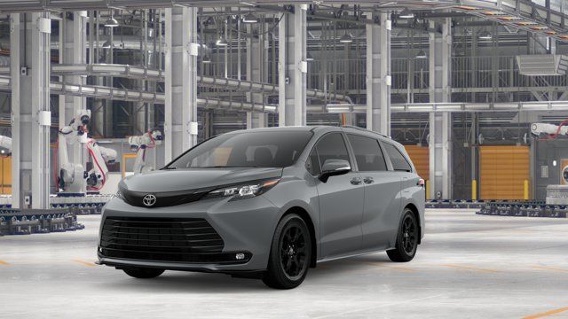 Cement Gray 2026 Toyota Sienna Minivan All-Wheel Drive Continuously Variable Transmission