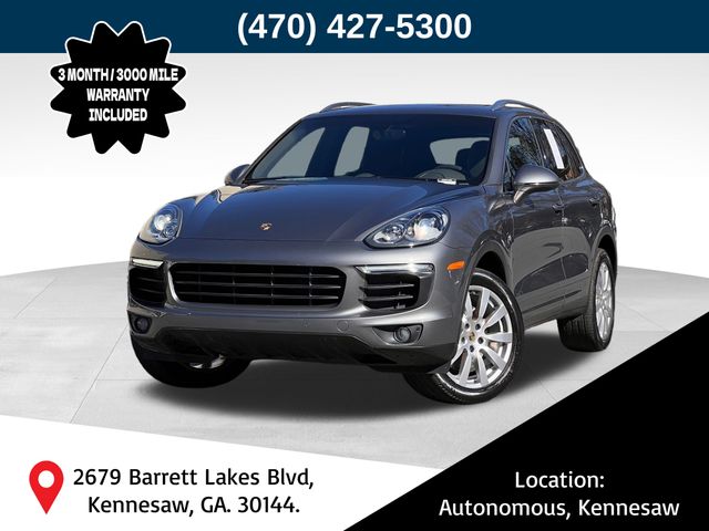 Mahogany Metallic 2018 Porsche Cayenne Platinum Edition AWD SUV / Crossover All-Wheel Drive 8-Speed Automatic