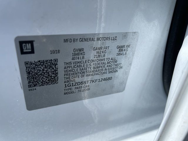 Used 2019 Chevrolet Malibu For Sale in New Hudson, MI