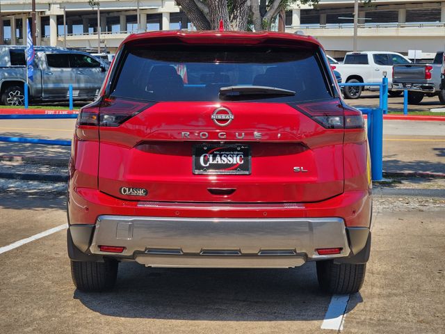 2024 Nissan Rogue SL Red at Genesis of Spring