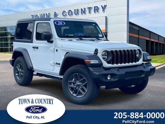 Bright White Clearcoat 2026 Jeep Wrangler SUV / Crossover Four-Wheel Drive 8-Speed Automatic
