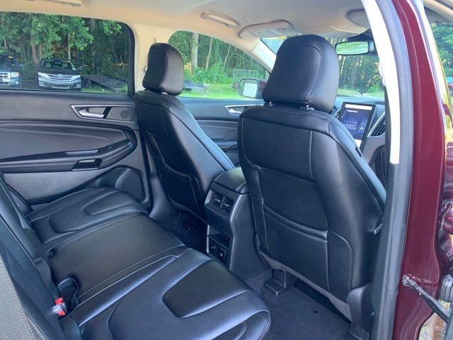 Certified Used 2022 Red Ford Titanium image 12