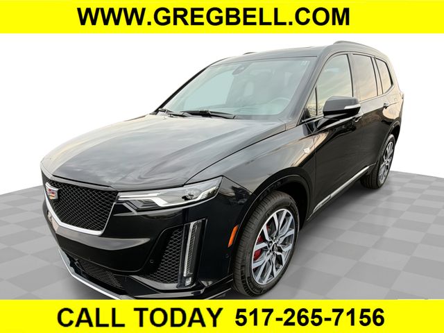 Stellar Black Metallic 2024 Cadillac XT6 Sport AWD SUV / Crossover Four-Wheel Drive 9-Speed Automatic