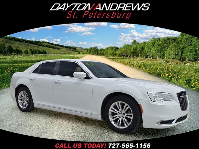 Bright White Clearcoat 2018 Chrysler 300 Sedan Rear-Wheel Drive 8-Speed Automatic