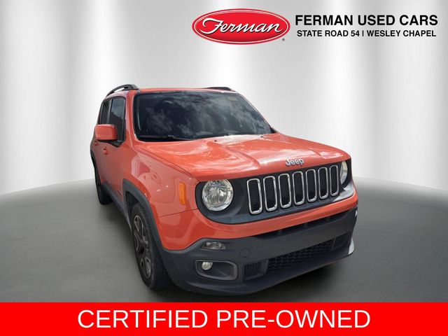 Omaha Orange 2018 Jeep Renegade Latitude SUV / Crossover Front-Wheel Drive 9-Speed Automatic