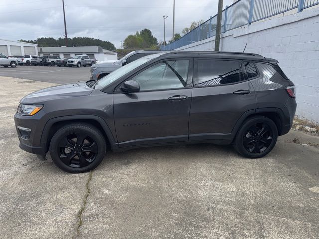 Gray (Granite Crystal Metallic Clearcoat) 2021 Jeep Compass Altitude FWD SUV / Crossover Front-Wheel Drive 6-Speed Automatic