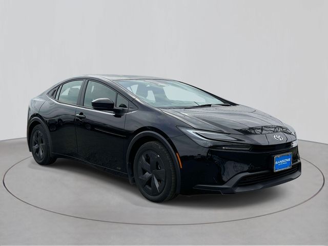 Midnight Black 2025 Toyota Prius LE AWD Hatchback All-Wheel Drive Continuously Variable Transmission