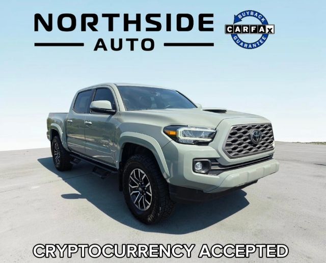 Lunar Rock 2022 Toyota Tacoma Pickup Truck Four-Wheel Drive 6-Speed Automatic