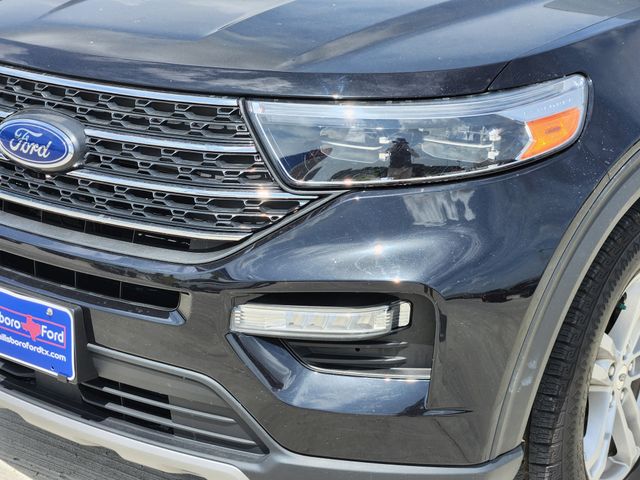 2023 Agate Black Metallic Ford Explorer XLT RWD SUV