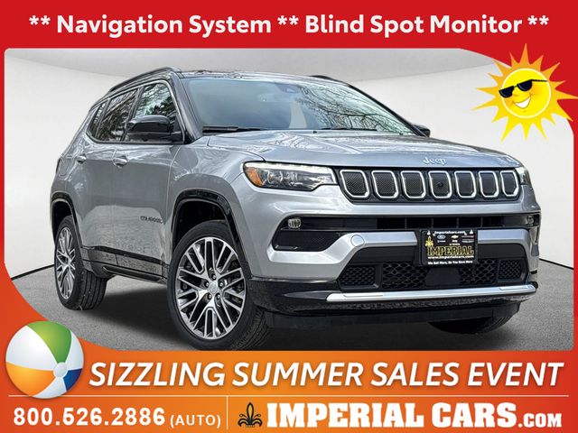 Billet Silver Metallic Clearcoat 2022 Jeep Compass Limited 4WD SUV / Crossover Four-Wheel Drive 9-Speed Automatic