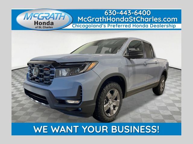 SONIC GRAY PEARL 2026 Honda Ridgeline Pickup Truck All-Wheel Drive 9-Speed Automatic