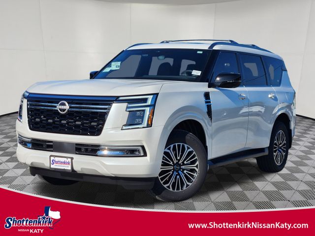 Aspen White Tricoat 2026 Nissan Armada SUV / Crossover Four-Wheel Drive 9-Speed Automatic