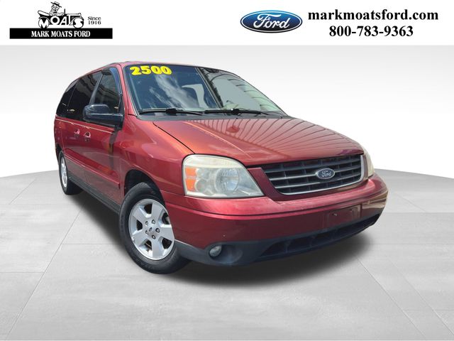Red 2005 Ford Freestar Minivan Front-Wheel Drive 4-Speed Automatic Overdrive