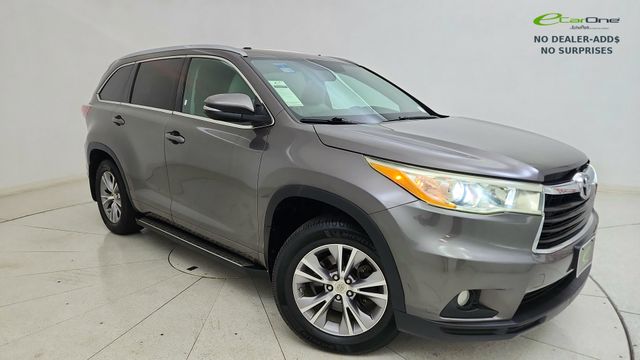 Predawn Gray Mica 2014 Toyota Highlander XLE AWD SUV / Crossover All-Wheel Drive 6-Speed Automatic Overdrive