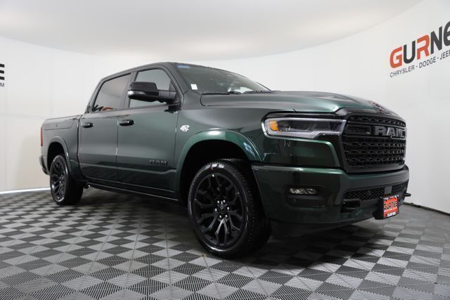 Serrano Green Metallic 2026 RAM 1500 Pickup Truck Four-Wheel Drive 8-Speed Automatic