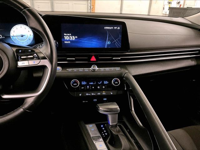 2023 Hyundai Elantra SEL Black at Klick Lewis Buick Chevrolet