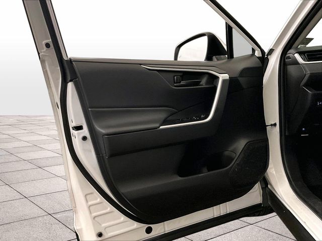 2021 Toyota RAV4 Hybrid LE White at Phil Fitts Ford