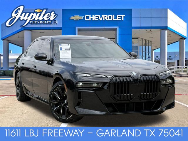 Black Sapphire Metallic 2023 BMW 7 Series Sedan All-Wheel Drive 8-Speed Automatic