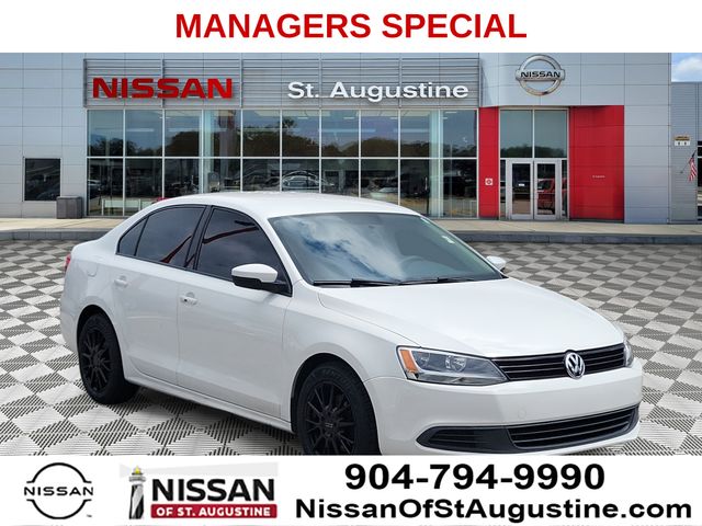Candy White 2011 Volkswagen Jetta Sedan Front-Wheel Drive 6-Speed Automatic