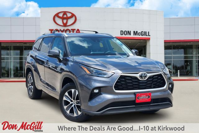 2022 Toyota Highlander XLE Gray at DeMontrond Automotive Group