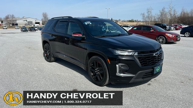 Mosaic Black Metallic 2023 Chevrolet Traverse Premier AWD SUV / Crossover Four-Wheel Drive 9-Speed Automatic