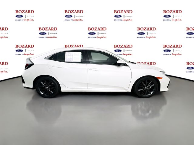 2020 White Honda Civic Hatchback EX FWD Hatchback