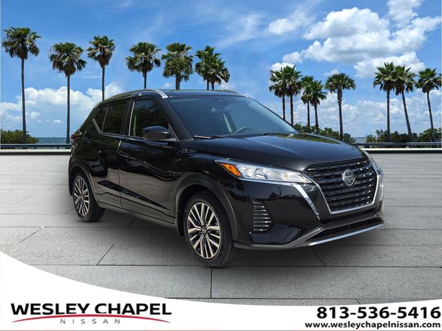 Super Black 2021 Nissan Kicks SUV / Crossover Front-Wheel Drive Continuously Variable Transmission