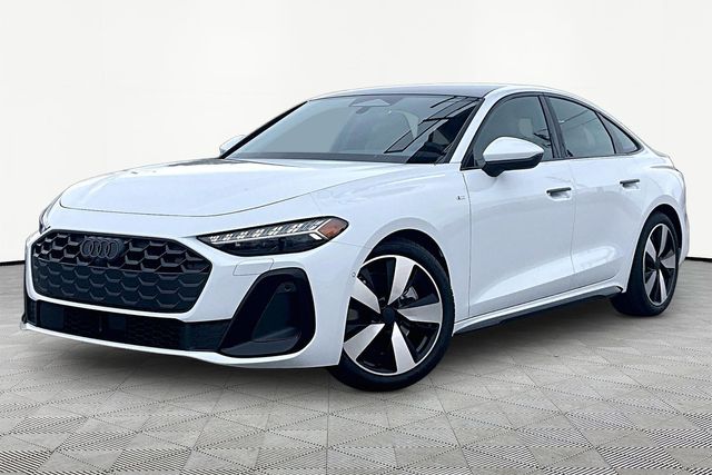 Glacier White Metallic 2026 Audi A5 Sedan All-Wheel Drive 7-Speed Automatic