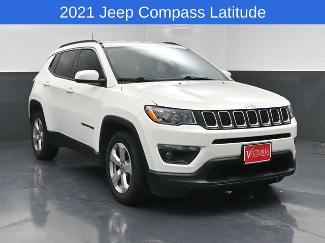 2021 Jeep Compass Latitude White at Victoria Chrysler Dodge Jeep Ram