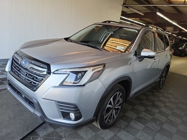 Ice Silver Metallic 2023 Subaru Forester Limited Crossover AWD SUV / Crossover All-Wheel Drive Continuously Variable Transmission