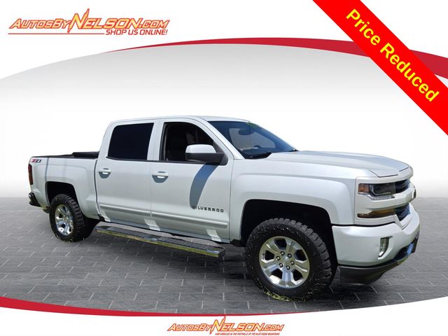 White (Iridescent Pearl Tricoat) 2018 Chevrolet Silverado 1500 Pickup Truck Four-Wheel Drive 6-Speed Automatic Overdrive