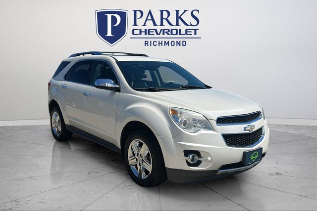 White Diamond Clearcoat 2015 Chevrolet Equinox LTZ AWD SUV / Crossover All-Wheel Drive 6-Speed Automatic Overdrive